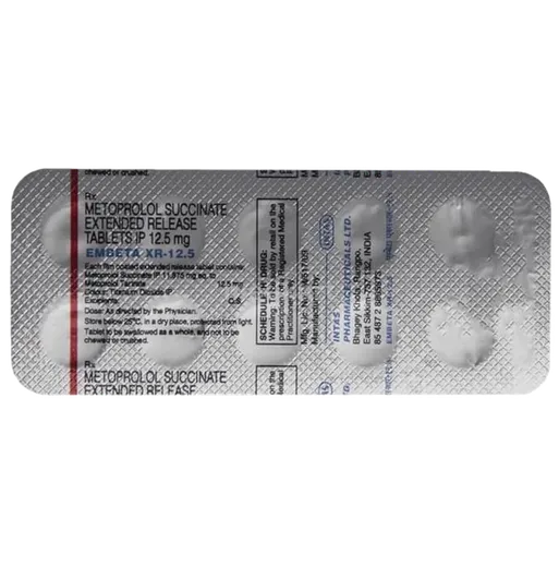 embeta xr 12.5mg tablet 10's